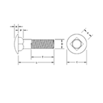 Carriage Bolts by Delta Fastener