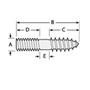 Hanger Bolts by Delta Fastener