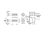 Head Plow Bolts by Delta Fastener