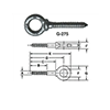 Screw Thread Eye Bolt by Delta Fastener