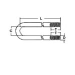 U Bolts by Delta Fastener