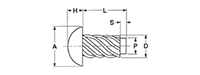 Drive Screw Type U for Sale