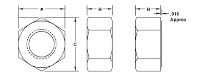 Finished Hex Nuts for Sale