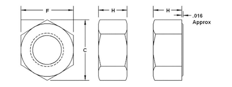 Finished Hex Nuts for Sale