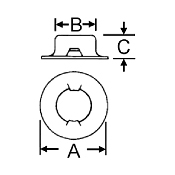 Axel Cap by Delta Fastener