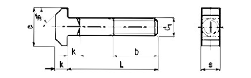T-Head Bolts for Sale