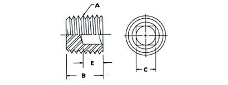 Square Socket Pipe Plugs for Sale