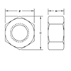 ACME Hex Nuts by Delta Fastener