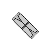 Double Expansion by Delta Fastener