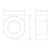 Heavy Hex Nuts by Delta Fastener