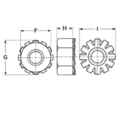 K Lock Nuts by Delta Fastener