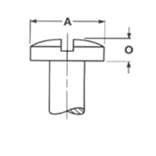 Binding Head Machine Screws by Delta Fastener