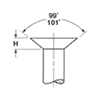 Flat Head Machine Screws by Delta Fastener