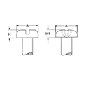 Pan Head Machine Screws by Delta Fastener