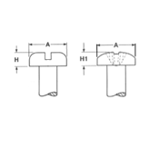 Pan Head Machine Screws by Delta Fastener