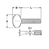 Thumb Machine Screws by Delta Fastener