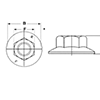 Serrated Flange Nuts by Delta Fastener