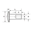 Semi Tubular by Delta Fastener