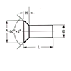 Solid Rivet - Countersunk by Delta Fastener