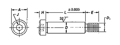 Socket Shoulder Bolt for Sale