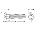 Button Socket Head Cap Screw by Delta Fastener