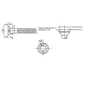 Flat Socket Head Cap Screw by Delta Fastener