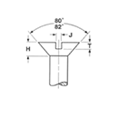 Flat Head Sheet Metal Tapping by Delta Fastener