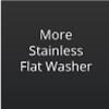 Stainless Flat Washer by Delta Fastener